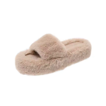 Solace Plush Thick Sole Slippers