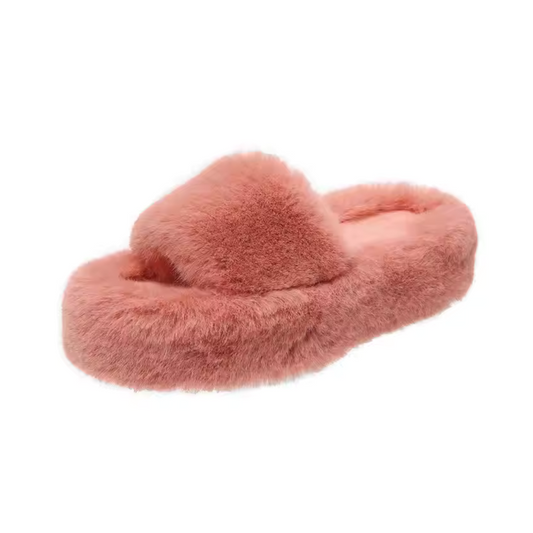 Solace Plush Thick Sole Slippers